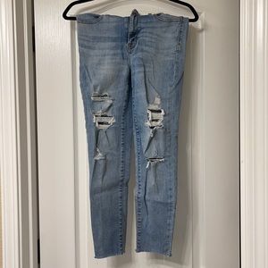 AE Super stretch Hi-Rise Cropped Jegging